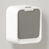 Lixeira Suspensa Tampa Retratil Armário 7 Litros Banheiro Cozinha Escritório Branca Licheira Basculante