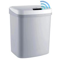 Lixeira Tampa Sensor Automática 15 Litros Cozinha Banheiro - Luatek