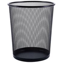 Lixeira Telada Aço Aramado Cesto Lixo Escritório 12 Litros