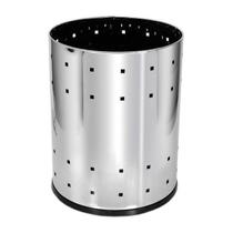 Lixeira Telada Aço Inox 13 Litros Para Casa Ou Escritório