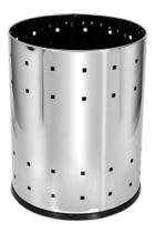 Lixeira Telada Aço Inox 13 Litros Para Casa Ou Escritório