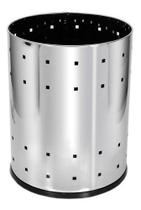 Lixeira Telada Aço Inox 13 Litros Para Casa Ou Escritório