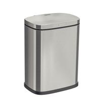 Lixeira Tipo D Aço Inox Acetinado Balde Interno 3 Litros - Tramontina 94540/007