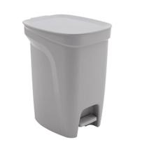 Lixeira Tramontina 10 Litros Compact Em Polipropileno Cinza