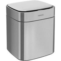 Lixeira Tramontina 8L Sense Square Aço Inox Abertura Automática Balde Removível Lixeira Tramontina 8L Sense Square Aço Inox Abertura Automática Balde Removível