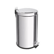 Lixeira Tramontina aço Inox 12L com pedal Brasil 94538112