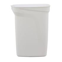Lixeira Tramontina Compact 10l Branco Com Haste Em Aço Lixeira Tramontina Compact 10l Branco Com Haste Em Aço