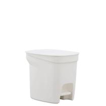 Lixeira Tramontina Compact 7l Em Polipropileno Branco Com Haste Em Aço Galvanizado Tramontina Lixeira Tramontina Compact 7l Em Polipropileno Branco Com Haste Em Aço Galvanizado Tramontina