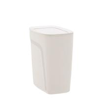 Lixeira Tramontina Compact Branco Tampa Basculante 8,5 L Tramontina