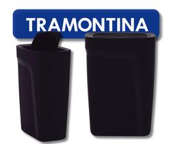 Lixeira Tramontina Compact em Polipropileno com Tampa Basculante 10,5 L