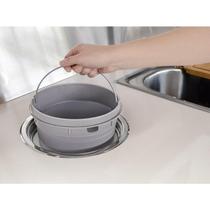 Lixeira Tramontina Inox de Embutir Clean Round 5L 94518/005 Lixeira Tramontina Inox de Embutir Clean Round 5L 94518/005