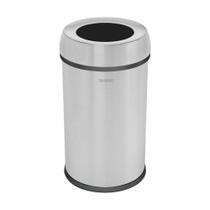 Lixeira Tramontina Institucional Aço Inox Escovado 65L