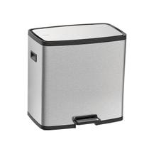 Lixeira Tramontina Octos em Aço Inox com 02 Baldes Removíveis e Pedal 15 L 15 L Lixeira Tramontina Octos em Aço Inox com 02 Baldes Removíveis e Pedal 15 L 15 L