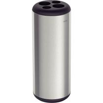 Lixeira Tramontina Perugia 31L Inox Tampa Porta Copos