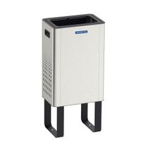 Lixeira Tramontina Sassari 45 Litros Em Aço Inox Sem Tampa Lixeira Tramontina Sassari 45 Litros Em Aço Inox Sem Tampa