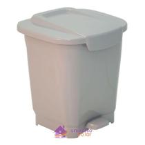 Lixeira Tramontina T-force 25 L Cinza Tramontina