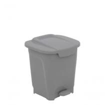 Lixeira Tramontina T-force Cinza 15 L