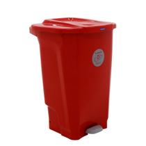 Lixeira Tramontina T-Force Coleta Seletiva Plástico em Polipropileno Vermelho 100 L Lixeira Tramontina T-Force Coleta Seletiva Plástico em Polipropileno Vermelho 100 L