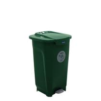 Lixeira Tramontina T-force Coleta Seletiva Vidro Verde 50 L