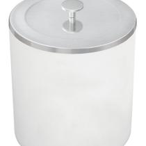 Lixeira Tramontina Útil com Tampa em Aço Inox Branco 5 L Lixeira Tramontina Útil com Tampa em Aço Inox Branco 5 L