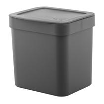Lixeira Trium 4,7L Chumbo Fechado - Ou Lixeira Trium 4,7L Chumbo Fechado - Ou