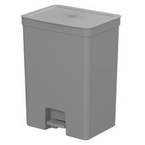 Lixeira Trium OU com Pedal 50 Litros Chumbo Lixeira Trium OU com Pedal 50 Litros Chumbo