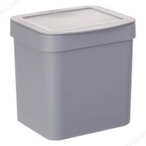 Lixeira Trium para Pia de Cozinha com 2,5 Litros com Tampa, Compacta em Plastico