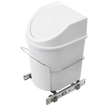 Lixeira Unitária De Base 12l Deslizante Inox Jomer 3317