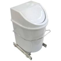 Lixeira Unitária De Base 12l Trilhos Deslizante Jomer 7716