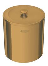 Lixeira Útil 5 L em Aço Inox Scotch Brite com Revestimento Especial a Base de Verniz Gold Tramontina 94540/051