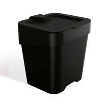 Lixeira UZ 2,5L SlimPia Preto UZ420-PR