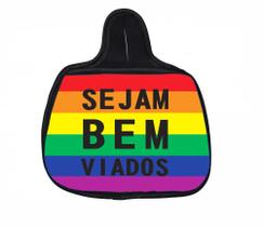Lixo Car, Sejam Bem Viados Material Neoprene 3MM Medidas 30x25CM