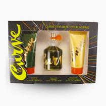 Liz Claiborne Curve, 3 peças Conjunto de presentes de fragrâncias masculinas 125 ml