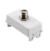 Liz Módulo de Tomada Tv Sat Coaxial Direta Branco - Tramontina