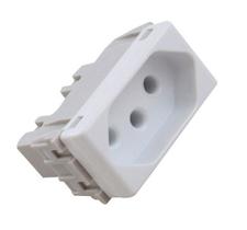 Liz Módulo Tomada 2p+t 10a 250v Branco - Tramontina