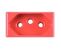 Liz Módulo Tomada 2p+t 20a/250v Vermelho - Tramontina