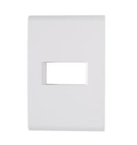 Liz Placa 1 Posto Horizontal 4x2 Branca - Tramontina