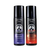 Lizan Homme Shampoo Matizador 300ml + Condicionador Fortificante 300ml Lizan Homme Shampoo Matizador 300ml + Condicionador Fortificante 300ml