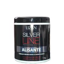 Lizan Silver Line Alisante com Manteiga de Oliva 1kg