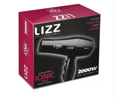 Lizz Secador de Cabelos Ionic 1800 Vermelho Watts 110 V