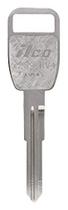 Llave en blanco Hillman RV4 de doble cara para Land Rover Llave en blanco Hillman RV4 de doble cara para Land Rover