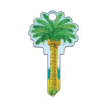 Llave en blanco Lucky Line con formas de llave: palmera y casa KW1/11 Llave en blanco Lucky Line con formas de llave: palmera y casa KW1/11