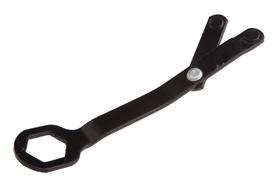 Llave inglesa Forney 73148 Deluxe ajustable negra