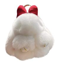 Llavero de Peluche de Conejo Suave y Esponjoso para Decoración