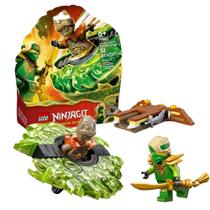 Lloyd vs monstro da terra lego ninjago spinner elemental 52 peças 71850