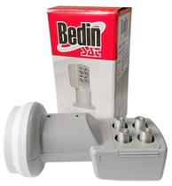 Lnb Quádruplo Ku, 4 Saídas, Hd, 0.7db Ruído Lnb Quádruplo Ku, 4 Saídas, Hd, 0.7db Ruído