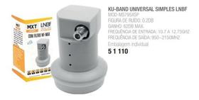 Lnbf Banda Ku Simples Universal 62db 950/2150 Mhz - mxt