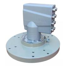 Lnbf Ku Oito Saídas + Adaptador Para Antena De Chapa.