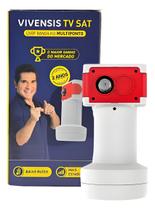 Lnbf Multiponto Banda Ku 5g Universal Vivensis Antena