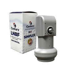 Lnbf Simples Banda Ku Universal Antena 60 90 Sky - Century